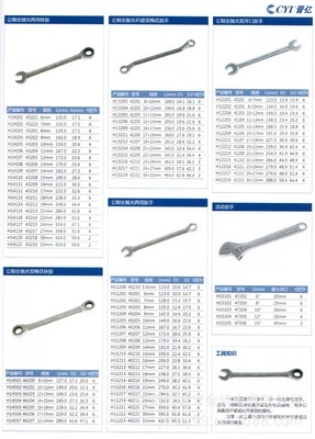 【晉億五金工具 高端快板 扳手 開口 梅花扳手 比肩世達(dá)工具】價(jià)格,廠家,圖片,扳手,杭州山城五金機(jī)電-